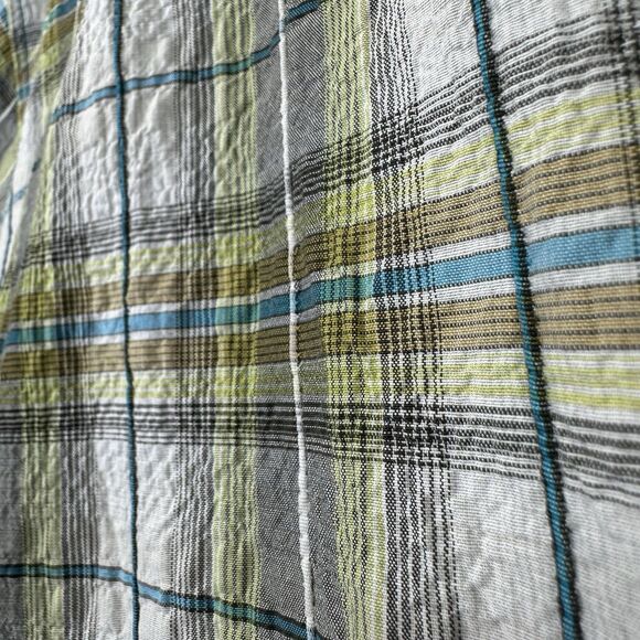 Kuhl Crinkle Stallion Men’s XL Short Sleeve Plaid Button Up Outdoor Hiking Shirt - Picture 7 of 15